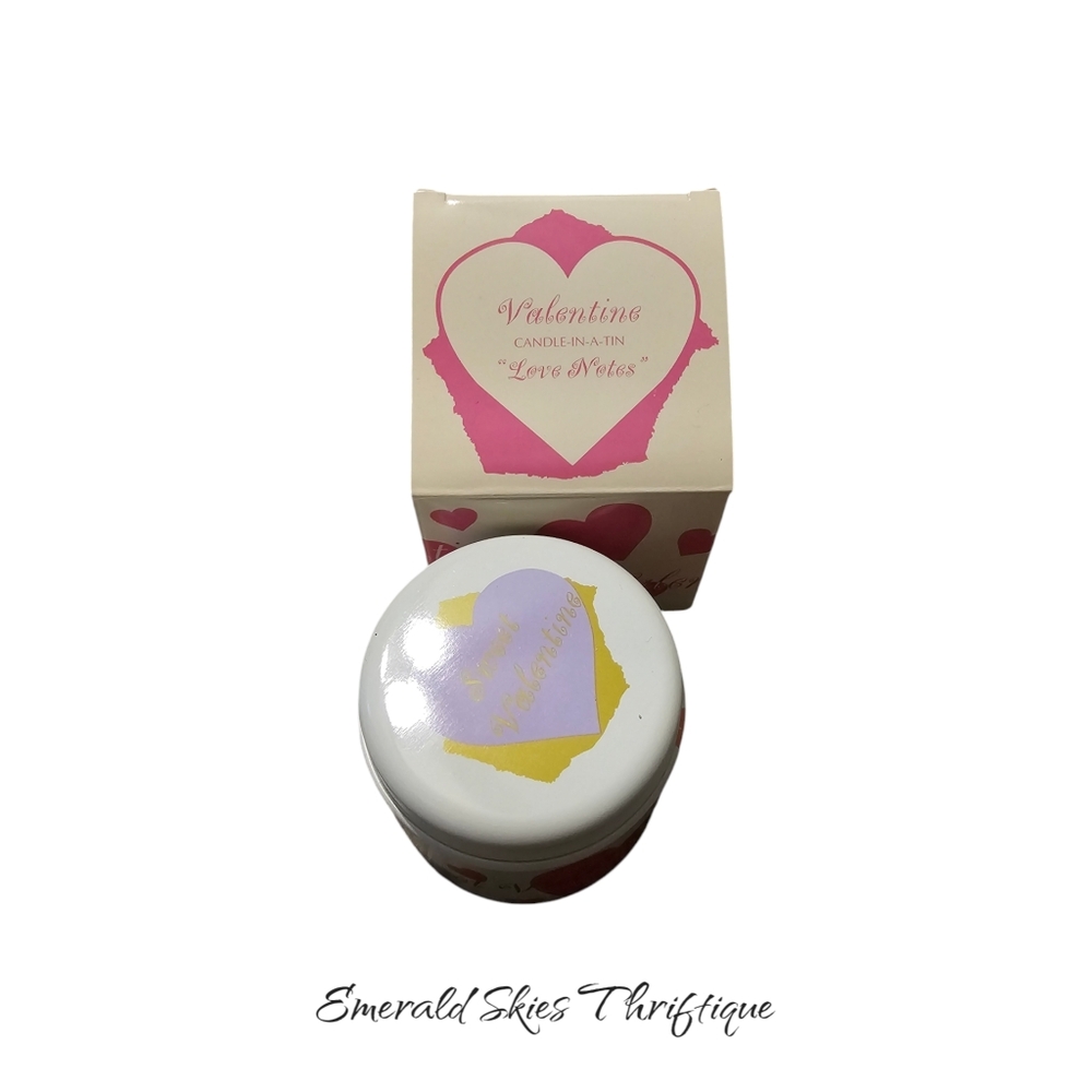 Vintage Avon Valentines candle